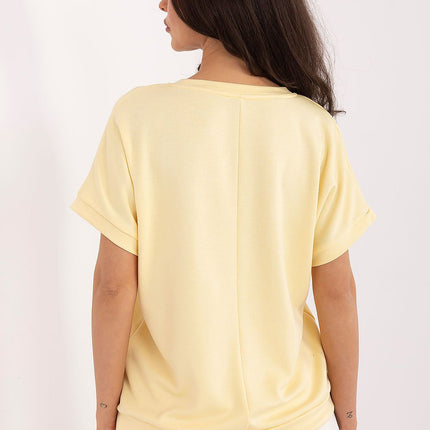 Rue Paris Elegant Professional Blouse with Long Sleeves & Soft Fabric