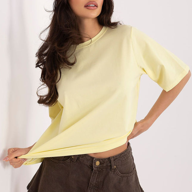Rue Paris Women's Professional Short Sleeve T-Shirt - Soft Cotton Blen