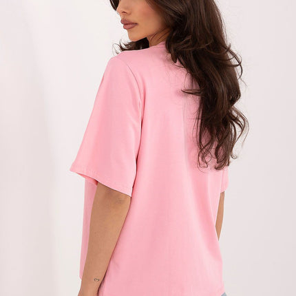 Rue Paris Women's Professional Short Sleeve T-Shirt - Soft Cotton Blen