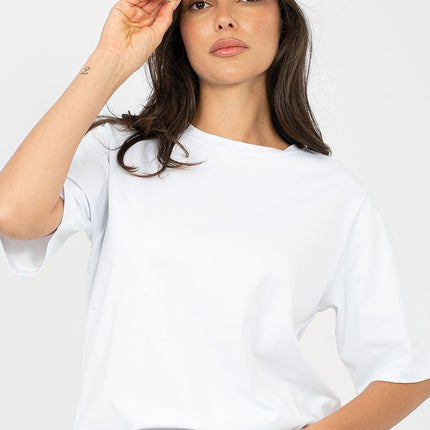Rue Paris Women's Professional Short Sleeve T-Shirt - Soft Cotton Blen