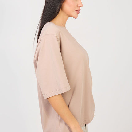 Rue Paris Women's Professional Short Sleeve T-Shirt - Soft Cotton Blen