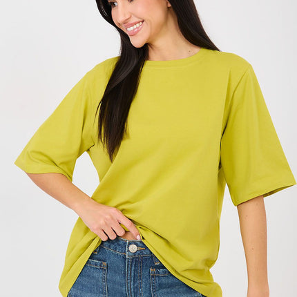 Rue Paris Women's Professional Short Sleeve T-Shirt - Soft Cotton Blen