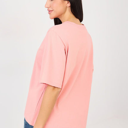 Rue Paris Women's Professional Short Sleeve T-Shirt - Soft Cotton Blen