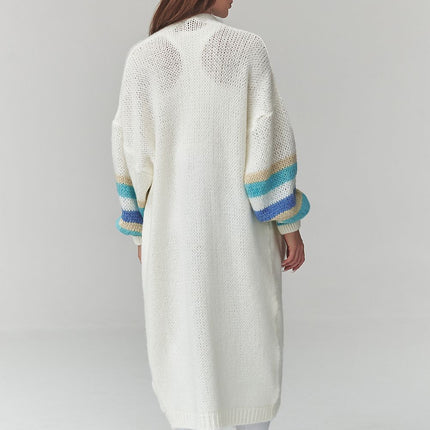 Makadamia Professional Knit Cardigan with Button Closure and Pockets