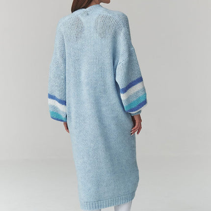 Makadamia Professional Knit Cardigan with Button Closure and Pockets