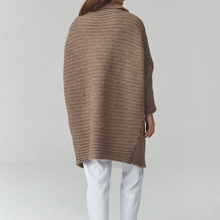 Makadamia Professional Knit Cardigan with Pockets and Soft Fabric