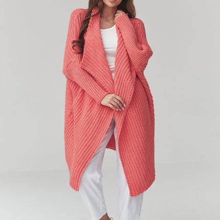 Makadamia Professional Knit Cardigan with Pockets and Soft Fabric