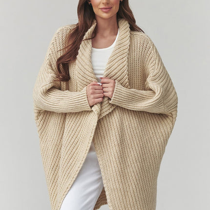 Makadamia Professional Knit Cardigan with Pockets and Soft Fabric