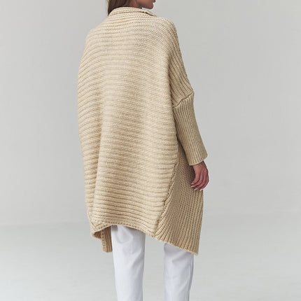 Makadamia Professional Knit Cardigan with Pockets and Soft Fabric