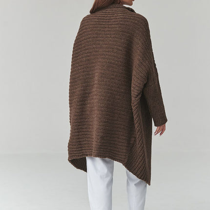 Makadamia Professional Knit Cardigan with Pockets and Soft Fabric