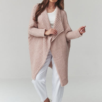 Makadamia Professional Knit Cardigan with Pockets and Soft Fabric