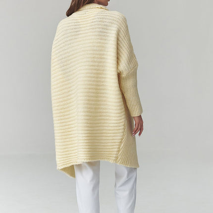 Makadamia Professional Knit Cardigan with Pockets and Soft Fabric
