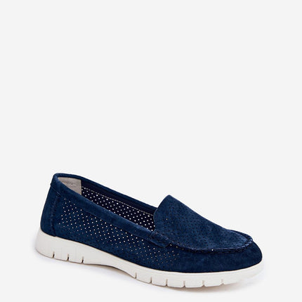 Step in Style Professional Moccasins - Comfortable Slip-On Design, Lea