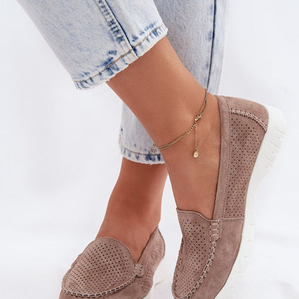 Step in Style Professional Moccasins - Comfortable Slip-On Design, Lea