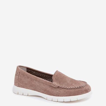 Step in Style Professional Moccasins - Comfortable Slip-On Design, Lea