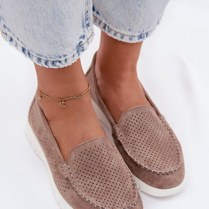 Step in Style Professional Moccasins - Comfortable Slip-On Design, Lea