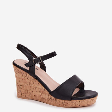 Step in Style Women's Heel Sandals with Cushioned Footbed and Adjustab