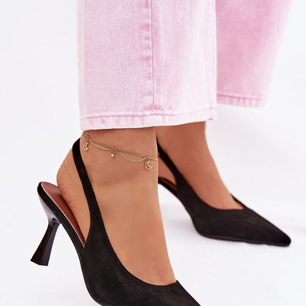 Step in Style Women's Heel Sandals - Comfortable Fit & Elegant Design