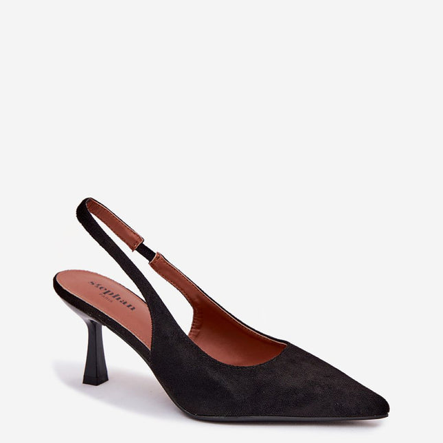 Step in Style Women's Heel Sandals - Comfortable Fit & Elegant Design