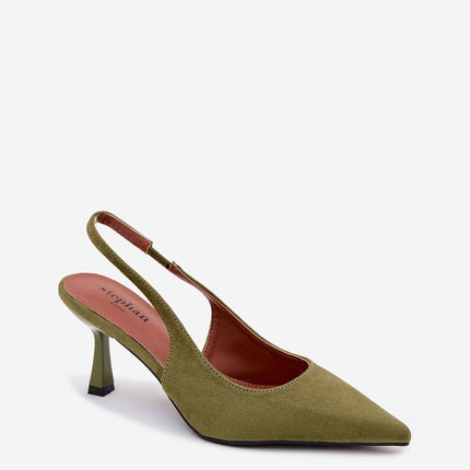Step in Style Women's Heel Sandals - Comfortable Fit & Elegant Design