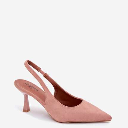 Step in Style Women's Heel Sandals - Comfortable Fit & Elegant Design
