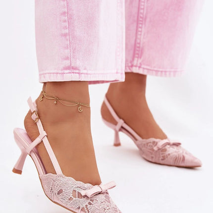 Step in Style Elegant Heel Sandals with Cushioned Footbed and Arch Sup
