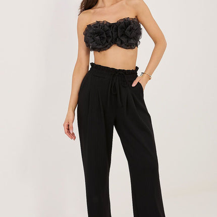 Rue Paris Professional Tracksuit Trousers with Elastic Waistband
