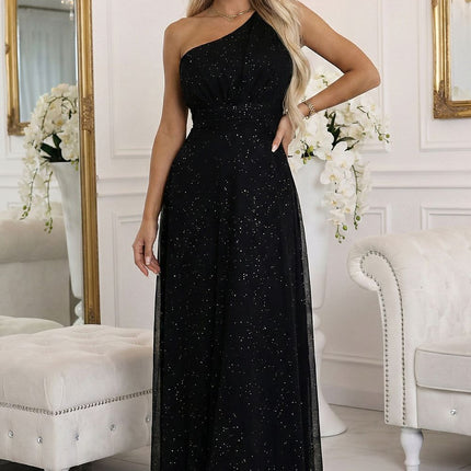 Numoco Elegant Long Dress with Adjustable Waist and Soft Fabric