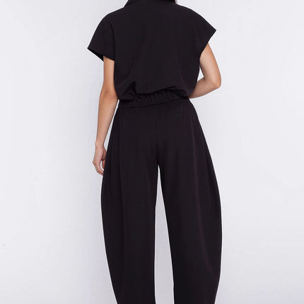 Nife Women's Professional Trousers with Tailored Fit and Stretch Fabri