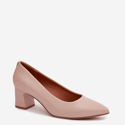 Step in Style Professional Block Heel Pumps - Comfortable & Chic Desig