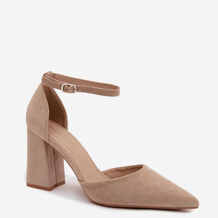 Step in Style Women's Block Heel Pumps - Comfortable & Elegant Design