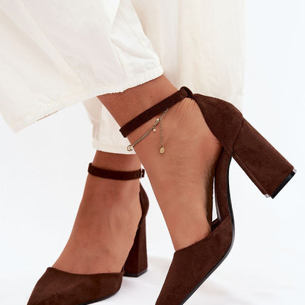 Step in Style Women's Block Heel Pumps - Comfortable & Elegant Design