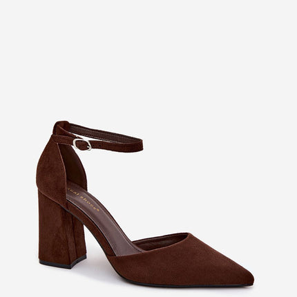 Step in Style Women's Block Heel Pumps - Comfortable & Elegant Design