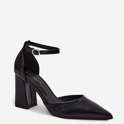 Step in Style Women's Block Heel Pumps - Comfortable & Elegant Design