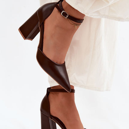Step in Style Women's Block Heel Pumps - Comfortable & Elegant Design