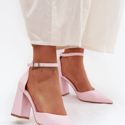 Step in Style Women's Block Heel Pumps - Comfortable & Elegant Design