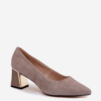 Step in Style Professional Block Heel Pumps with Cushioned Insole