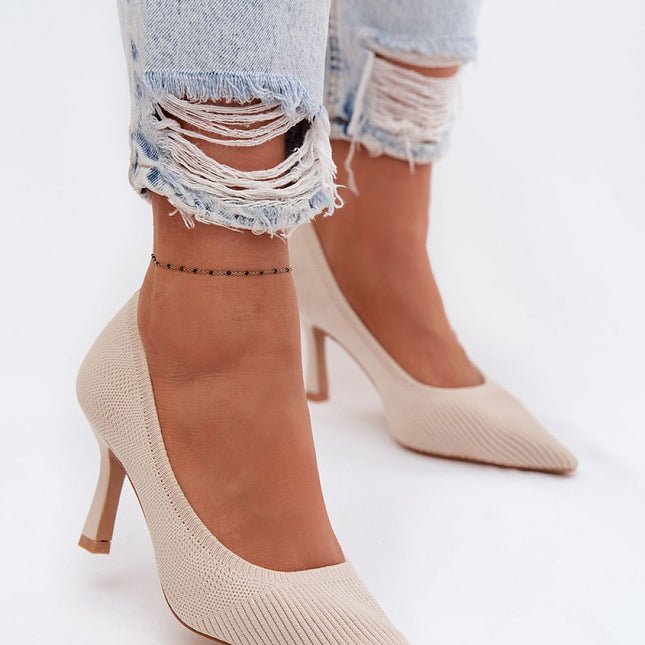 Step in Style Elegant High Heels with Cushioned Insole and Classic Des