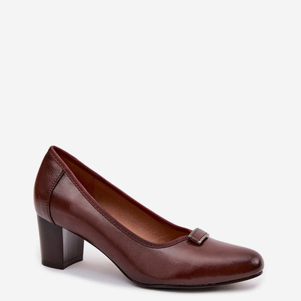 Step in Style Block Heel Pumps - Comfortable Fit & Stylish Design