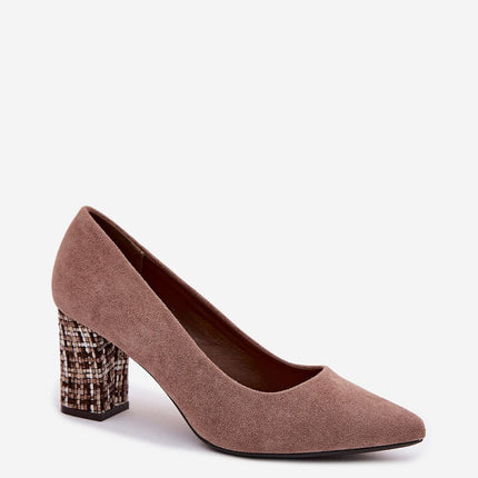 Step in Style Professional Block Heel Pumps with Cushioned Insole