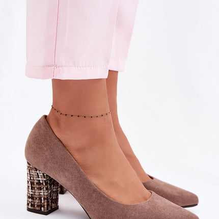 Step in Style Professional Block Heel Pumps with Cushioned Insole
