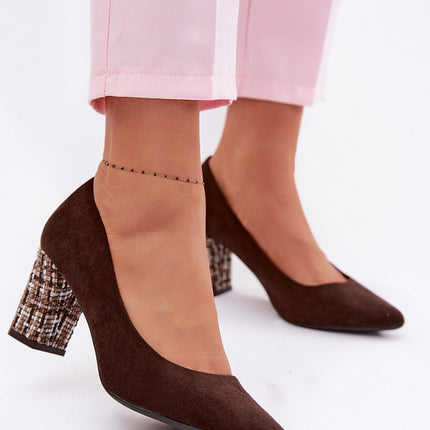 Step in Style Professional Block Heel Pumps with Cushioned Insole