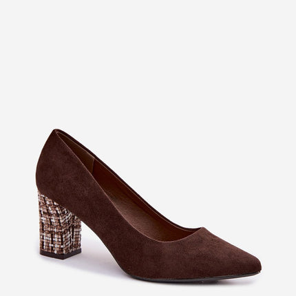 Step in Style Professional Block Heel Pumps with Cushioned Insole