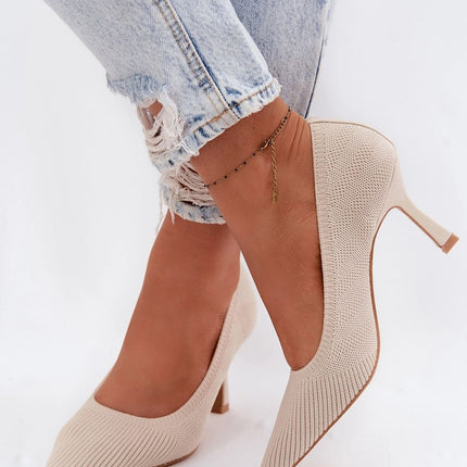 Step in Style Elegant High Heels with Cushioned Insole and Classic Des