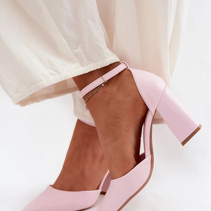 Step in Style Women's Block Heel Pumps - Comfortable & Elegant Design