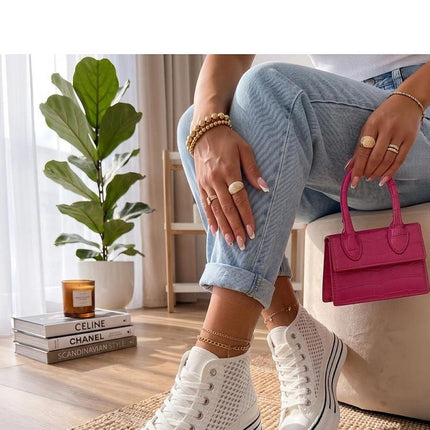 Solea Professional Platform Sneakers with Cushioned Insole and Stylish