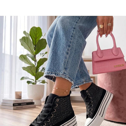 Solea Professional Platform Sneakers with Cushioned Insole and Stylish