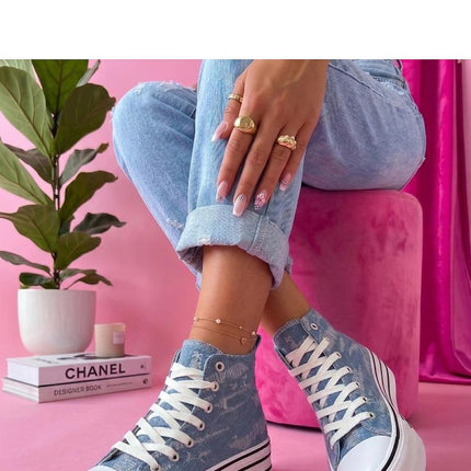 Solea Professional Platform Sneakers with Cushioned Insole and Stylish