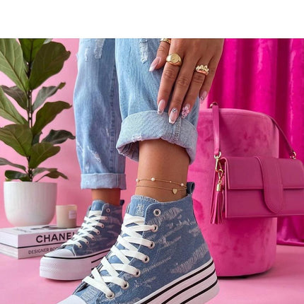 Solea Professional Platform Sneakers with Cushioned Insole and Stylish