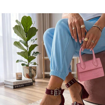 Solea Women's Heel Sandals - Comfortable Fit & Stylish Design
